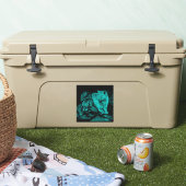 オオカミとカラスが夜に シール (クーラー)