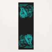 オオカミとカラスが夜に ヨガマット (正面)