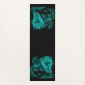 オオカミとカラスが夜に ヨガマット (裏面)