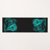 オオカミとカラスが夜に ヨガマット (正面(横))