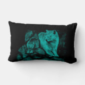 オオカミとカラスが夜に ランバークッション (裏面)