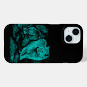 オオカミとカラスが夜に Case-Mate iPhoneケース (裏面 (横))