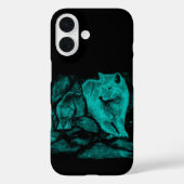 オオカミとカラスが夜に Case-Mate iPhoneケース (裏面)