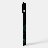 オオカミとカラスが夜に iPhoneケース (左側面)