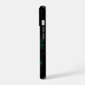 オオカミとカラスが夜に iPhone 15ケース (左側面)