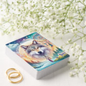 オオカミとドリームキャッチャー撮影モンタージュ トランプ (インサイチュ (ウェディング))