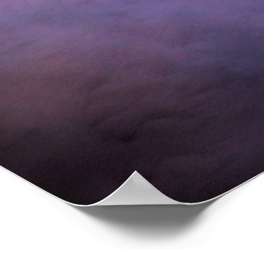 オオカミとムーンビューティフルファンタジー野生生物 ポスター (角)