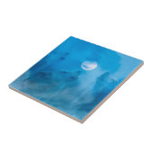 オオカミとムーン先住民アメリカの贈り物 タイル (側面)