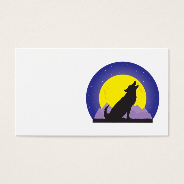 オオカミとムーン (正面)