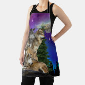 オオカミとムーン エプロン (インサイチュ)