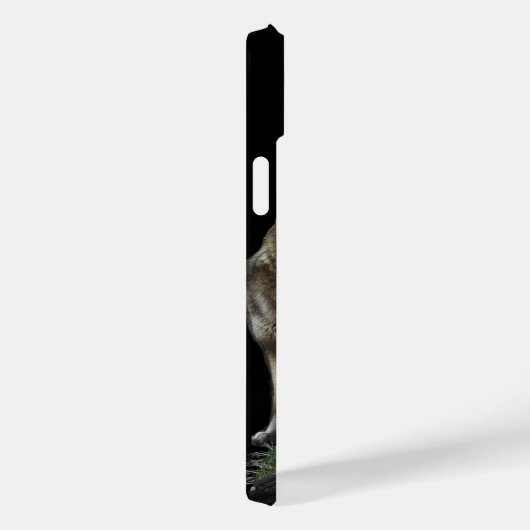 オオカミとムーン Case-Mate iPhoneケース (裏面 / 右)