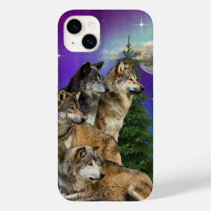 オオカミとムーン Case-Mate iPhone 14 PLUSケース
