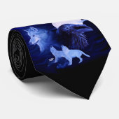 オオカミとレイヴン ネクタイ (ロール)