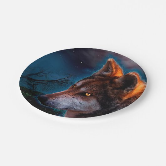 オオカミと月は真中にいる ペーパープレート (アングル)