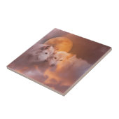 オオカミと月 タイル (側面)