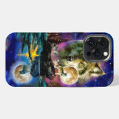 オオカミと月 Case-Mate iPhoneケース iPhone 13 Pro Maxケース (裏面横)