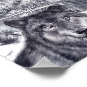 オオカミと湖 ポスター (角)