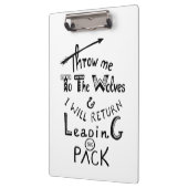 オオカミに私を投げろ!やる気を起こさせる引用文 クリップボード (左)