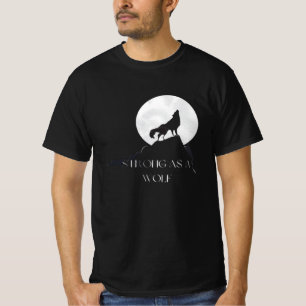 オオカミのように強い Tシャツ