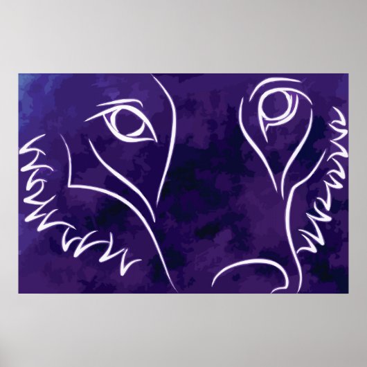 オオカミのアバター ポスター (正面)