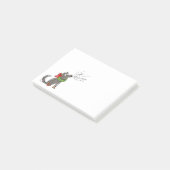 オオカミのクリスマス 面白い かわいい 子ども ポストイット (アングル)