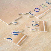 オオカミのゲームパズルイエローストーン ジグソーパズル (側面)