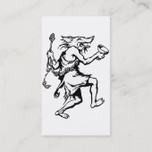 オオカミのシャーマン 名刺 (裏面)