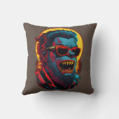 オオカミのゾンビ クッション (裏面)