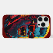 オオカミのゾンビ iPhoneケース (裏面横)