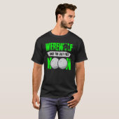 オオカミのファンのための最後の満月からの人狼 Tシャツ (正面フル)