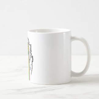 オオカミのミーム コーヒーマグカップ
