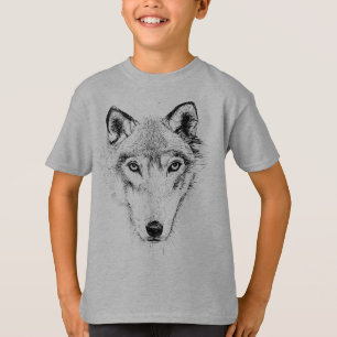 オオカミのワイシャツ Tシャツ