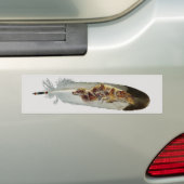 オオカミの一族 バンパーステッカー (車上)