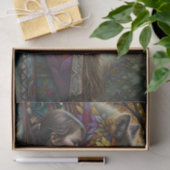 オオカミの乙女デコパージュ 薄葉紙 (ギフト)