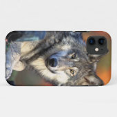 オオカミの写真 Case-Mate iPhoneケース (裏面(横))