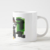 オオカミの冬の楽しみ ジャンボコーヒーマグカップ (右)