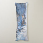 オオカミの冬の領土 ボディピロー (裏面 (縦))