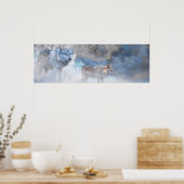 オオカミの冬の領土 ポスター (キッチン)