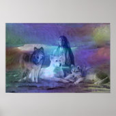 オオカミの冬 ポスター (正面)