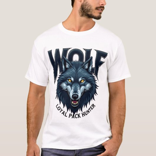 オオカミの力 Tシャツ (正面)
