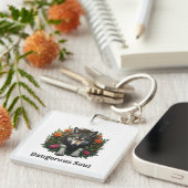 オオカミの危険な魂 キーホルダー (正面右)