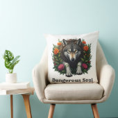 オオカミの危険な魂 クッション (椅子)