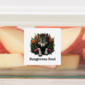 オオカミの危険な魂 ラベル (貼付)