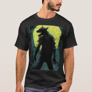 オオカミの取り込みヴィンテージ Tシャツ