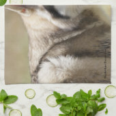 オオカミの台所タオル キッチンタオル (折り畳み)