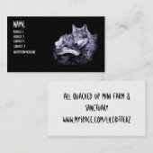 オオカミの名刺 名刺 (正面/裏面)