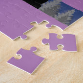 「オオカミの呼びパーソナライズされた声」 ジグソーパズル (側面)