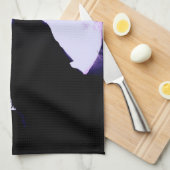 オオカミの喚き声の台所タオル キッチンタオル (四つ折り)