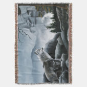 オオカミの城の守衛 スローブランケット (正面縦)