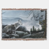 オオカミの城の守衛 スローブランケット (正面)